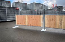 City fence wood 1 m gekoppeld