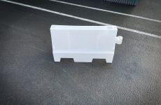 Barrier | watergevuld | wit | los