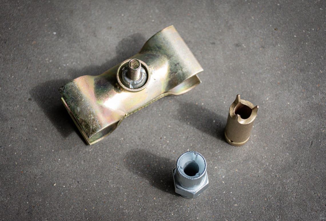 Bouwhekklem Beveiligd 