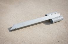 Grondanker | U kunt gebruik maken van een grondanker in plaats van een bouwhekvoet