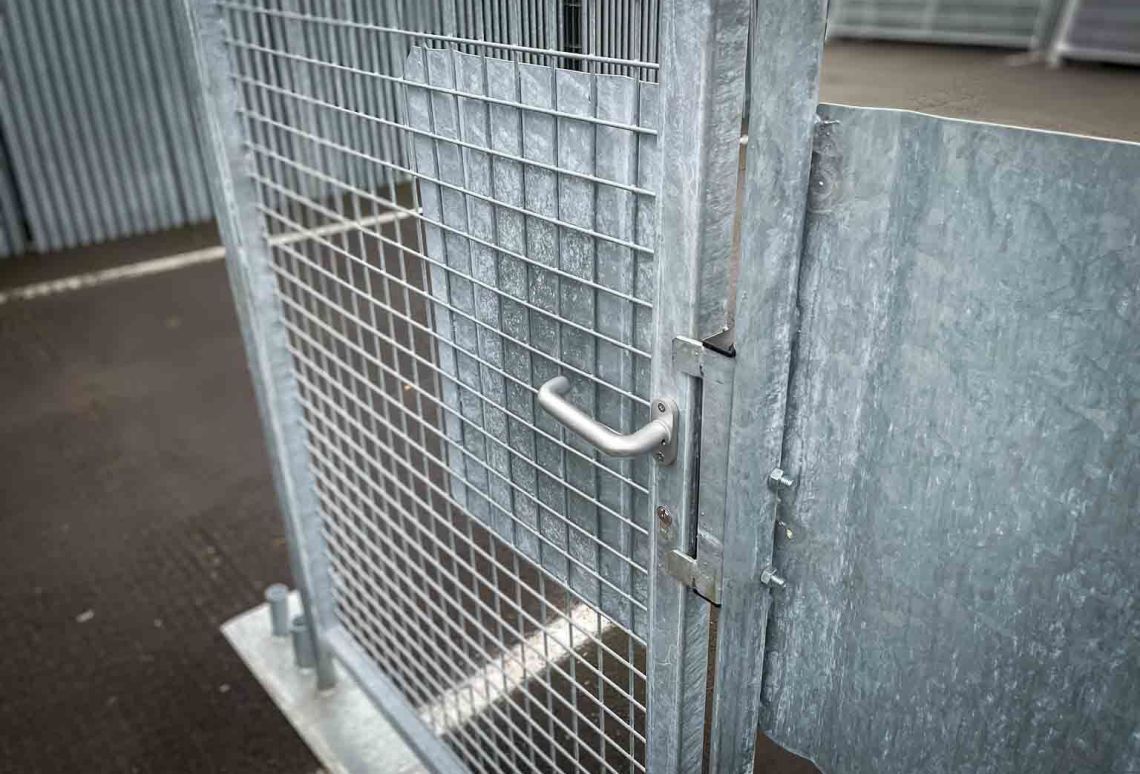 Bouwhek poort achterzijde