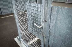 Bouwhek poort achterzijde