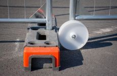 Bouwhek Schuifpoort | Wiel tegen bouwhekvoet