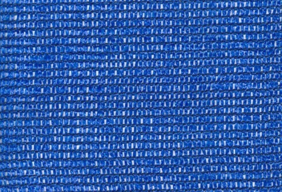 Bouwhek winddoek | Blauw