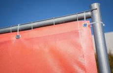 Bouwhekbanner - Materiaal: Mesh 