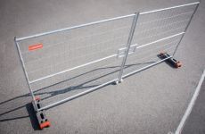 Bouwhek dubbele deur