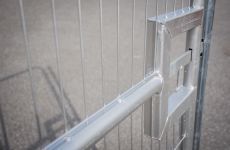 Bouwhek enkele deur Anti-Climb | Vergrendeling