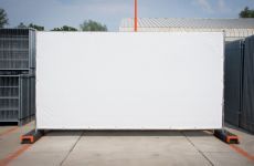 Bouwhekdoek Brandvertragend | Wit