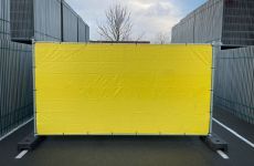 Bouwhekdoek | Exclusief | Geel