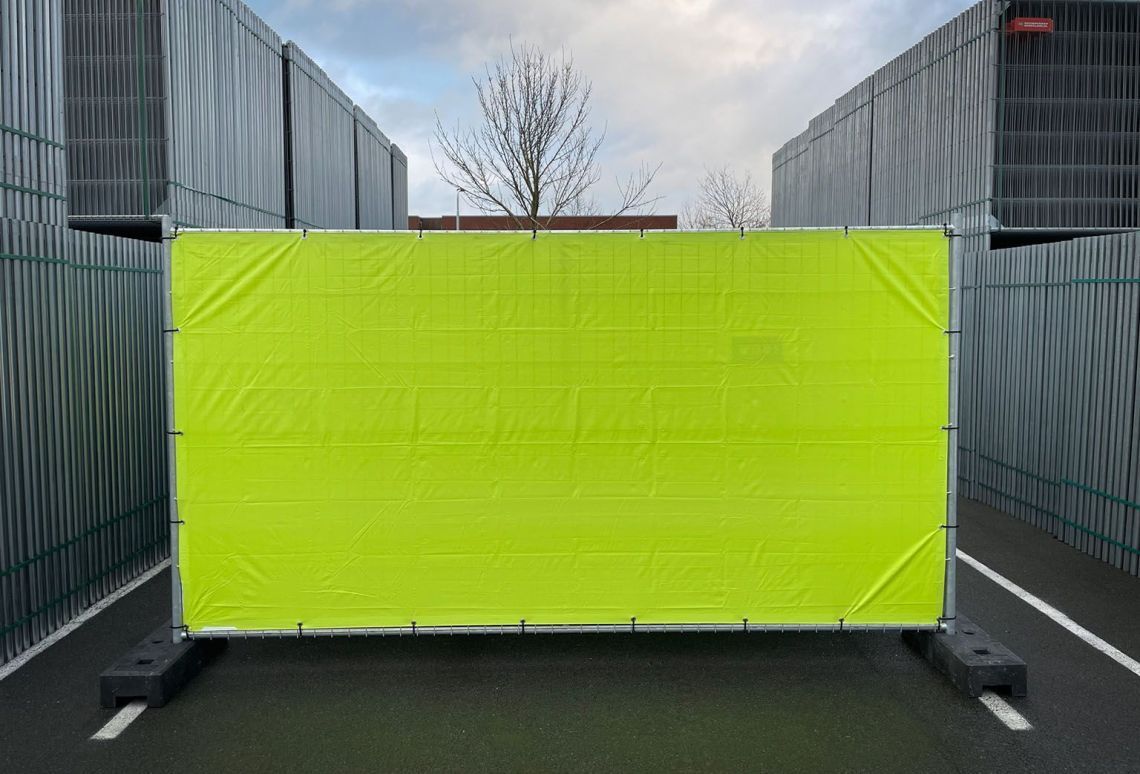 Bouwhekdoek Exclusief Lime Groen