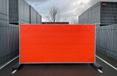 Bouwhekdoek exclusief - brandvertragend NVO-norm