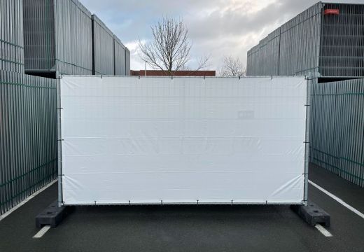 Bouwhekdoek | Exclusief | Wit