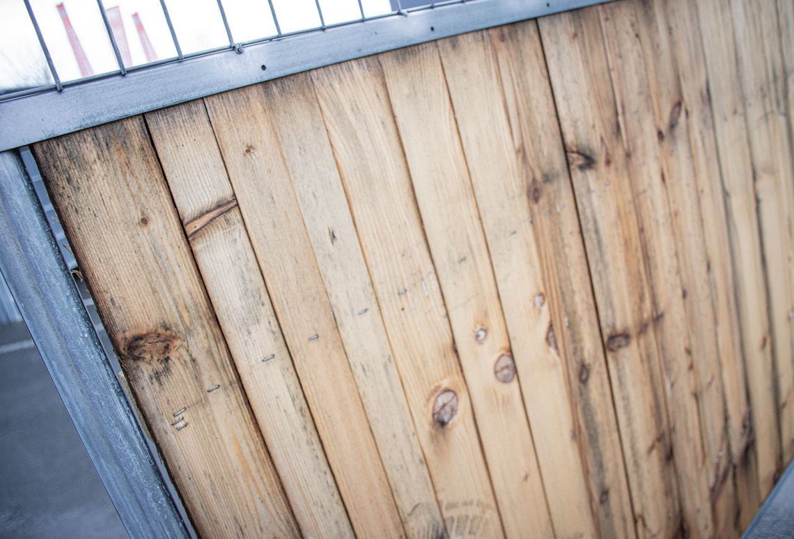 City Fence Combi | Wood | Gerecycled hout