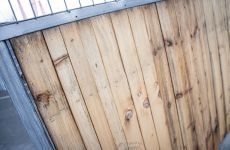 City Fence Combi | Wood | Gerecycled hout