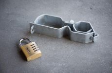 Bouwhek slot | Ideaal voor het afsluiten van uw bouwhek poort