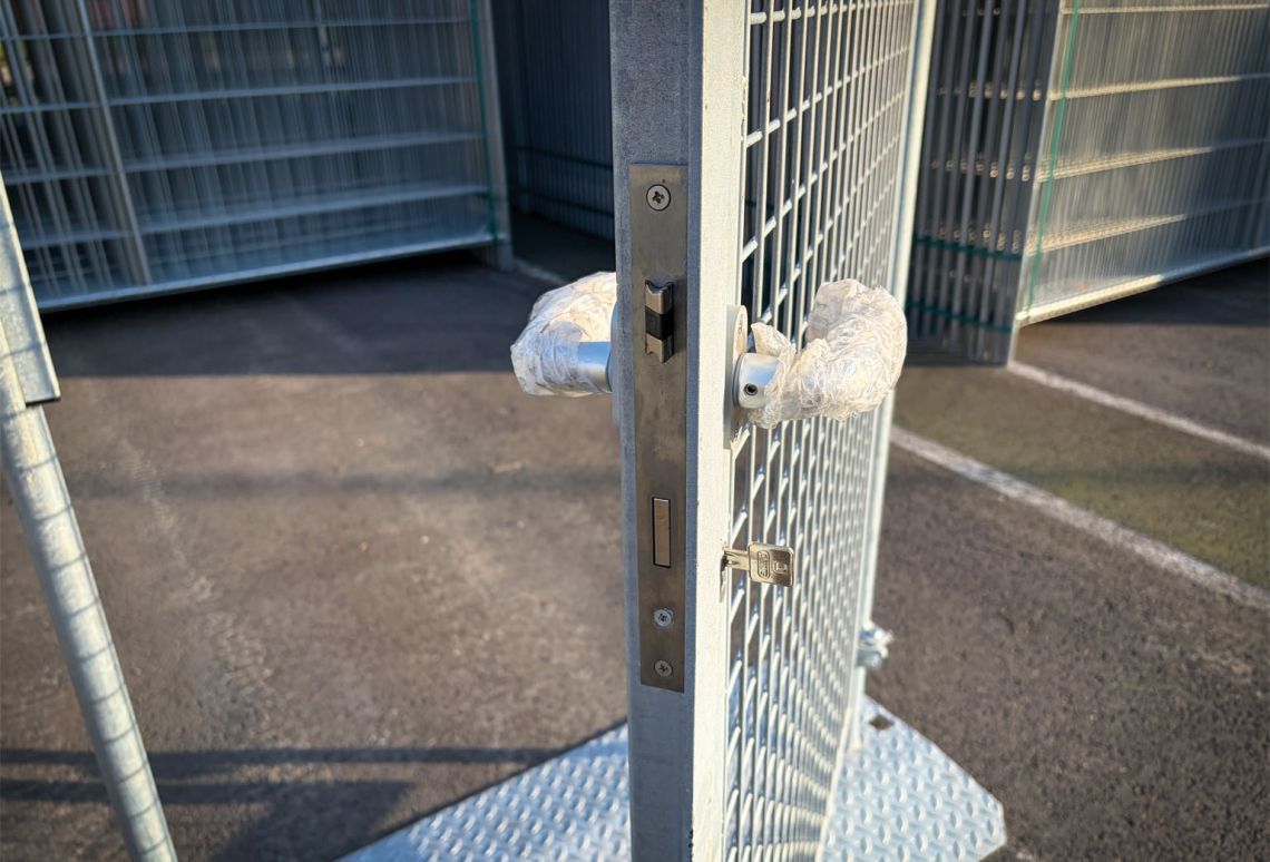 Bouwhek Poort inzicht in slotkas