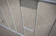 Dranghek | 12 spijlen | Event | Bordje