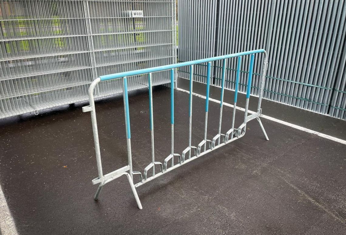 Dranghek | Fietsenrek | Met stoot bumper