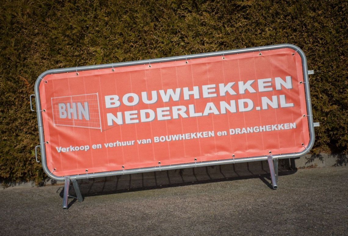 Dranghekbanner 16 | Materiaal: Meshdoek 
