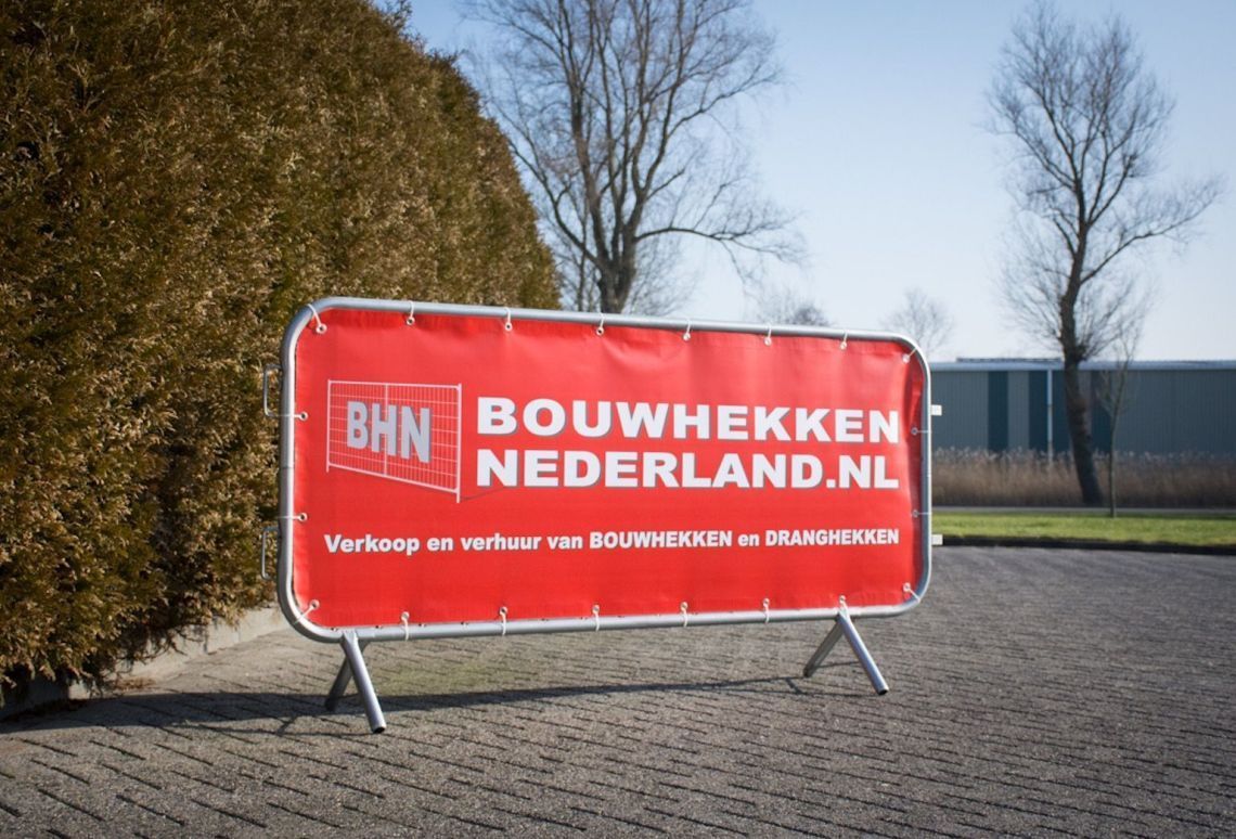 Dranghekbanner 16 | Materiaal: PVC