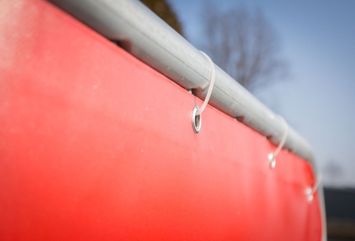 Dranghekbanner 16 | Materiaal: PVC