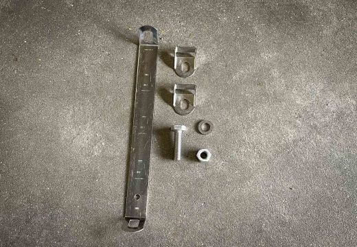 Spanband 25 mm 1,5T 2-delig | RVS