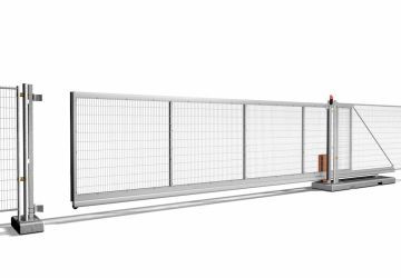 Elektrisch aangedreven schuifpoort 5 meter 