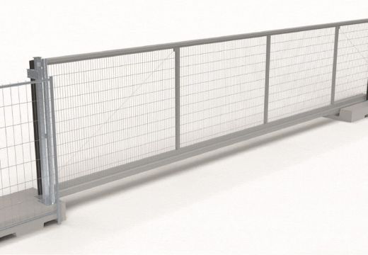 Elektrisch aangedreven schuifpoort