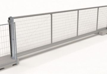 Elektrisch aangedreven schuifpoort