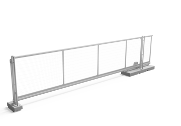 Handbediende schuifpoort