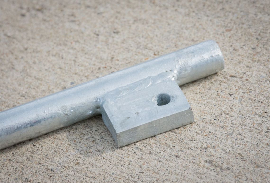 Grondpin recht | Kop 