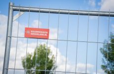 Bouwhek Logo Bordje | 196 x 80 mm