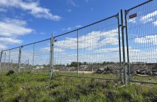 Bouwhekklem 42/60 mm B+M - Gemonteerd met Losse buis 60 - 2,8 meter