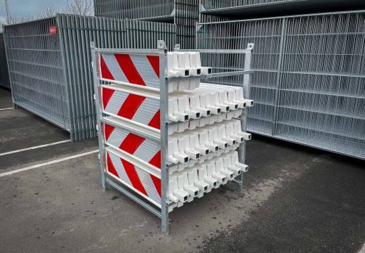 Opslagrek | Geleidebakens | Eenvoudige opslag