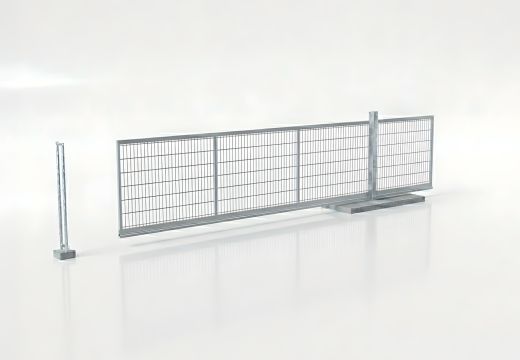 Handbediende schuifpoort