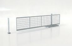 Elektrische schuifpoort 6 meter links