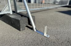 Schoor klein | grondplaat voor ballast of grondpin