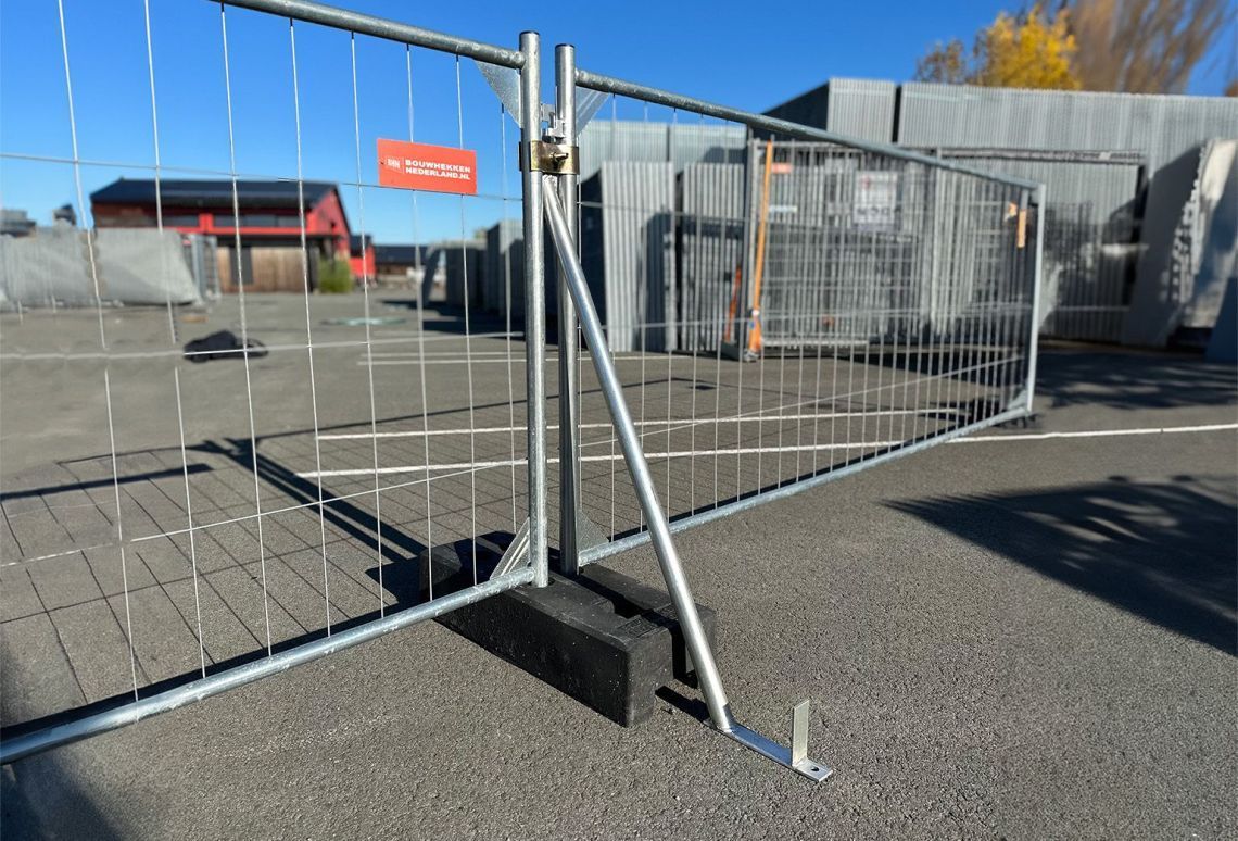 Schoor klein | voor lage bouwhekken en dranghekken