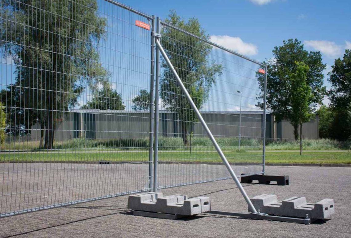 Schoorset - Windbreker | Geschikt voor bouwhekken