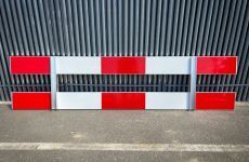 Schrikhekplanken 2,5m los verkrijgbaar enkel bedrukt staand