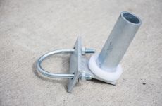 Stropscharnier | Geschikt voor een bouwhek