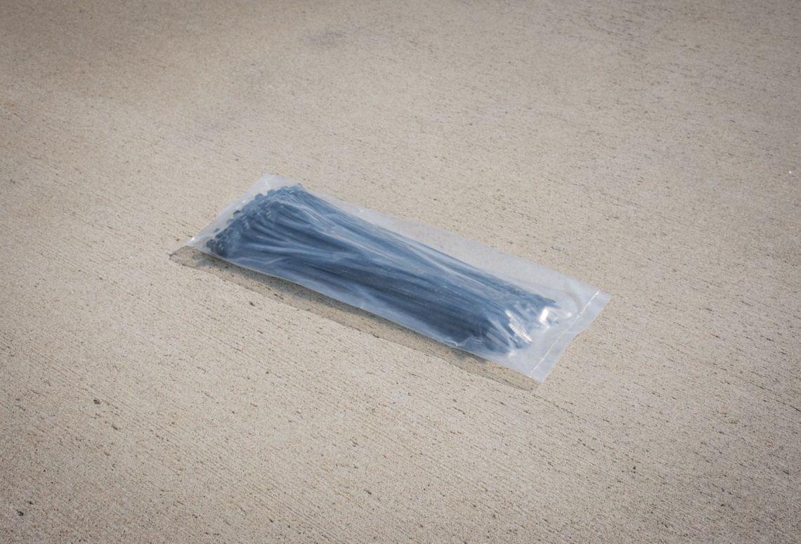 Tie wraps - Zwart | 300 x 7,6 mm | Bevestig eenvoudig je bouwhekdoek