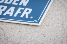 Verboden toegang bord | Kunststof